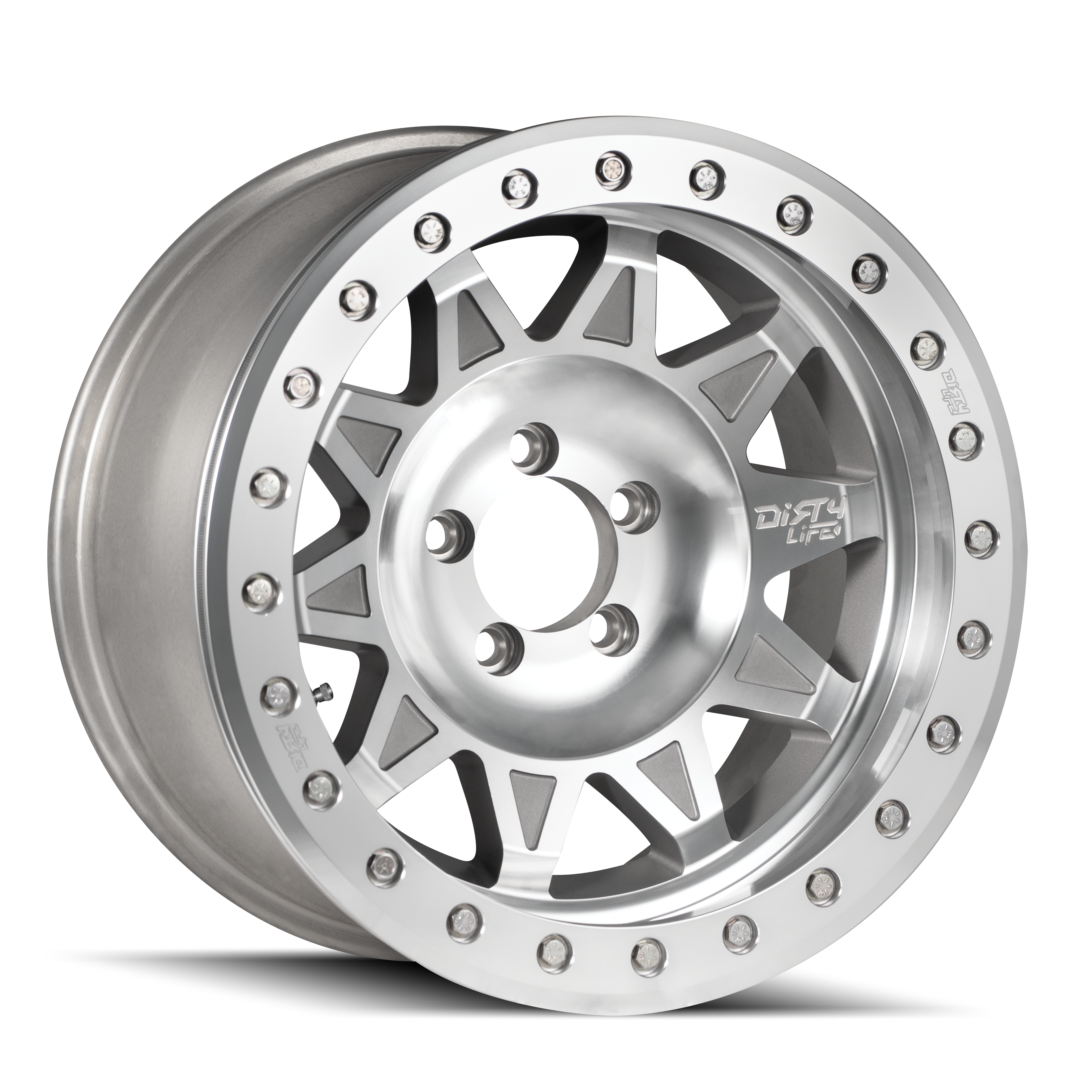 Dirty Life Roadkill Race 9302 Machined 14x7 4x156 13mm 131.1mm