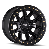 Dirty Life DTx1 9303 Satin Black 17x9 8x165.1 x12mm 130.8mm