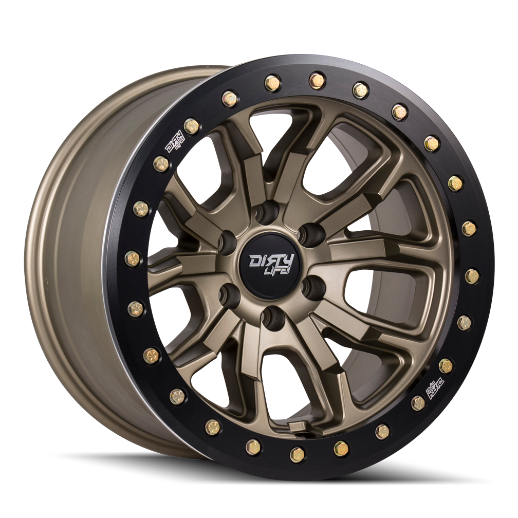 Dirty Life DTx1 9303 Satin Bronze 17x9 8x165.1 x12mm 130.8mm