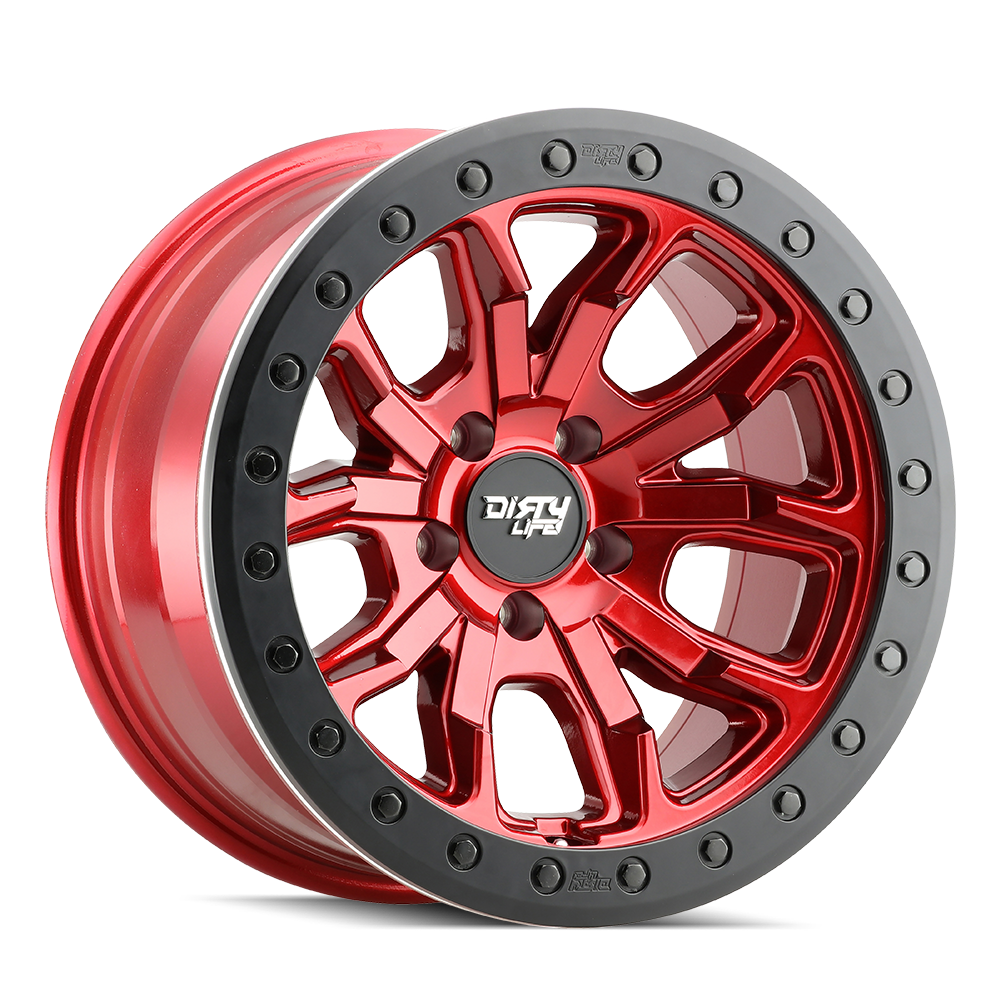 Dirty Life DTx1 9303 Crimson Candy Red 17x9 6x139.7 x12mm 106mm