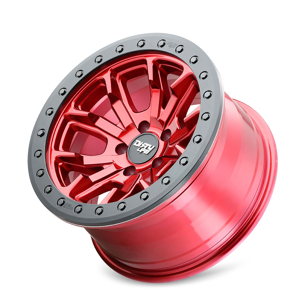Dirty Life DTx1 9303 Crimson Candy Red 17x9 6x139.7 x12mm 106mm