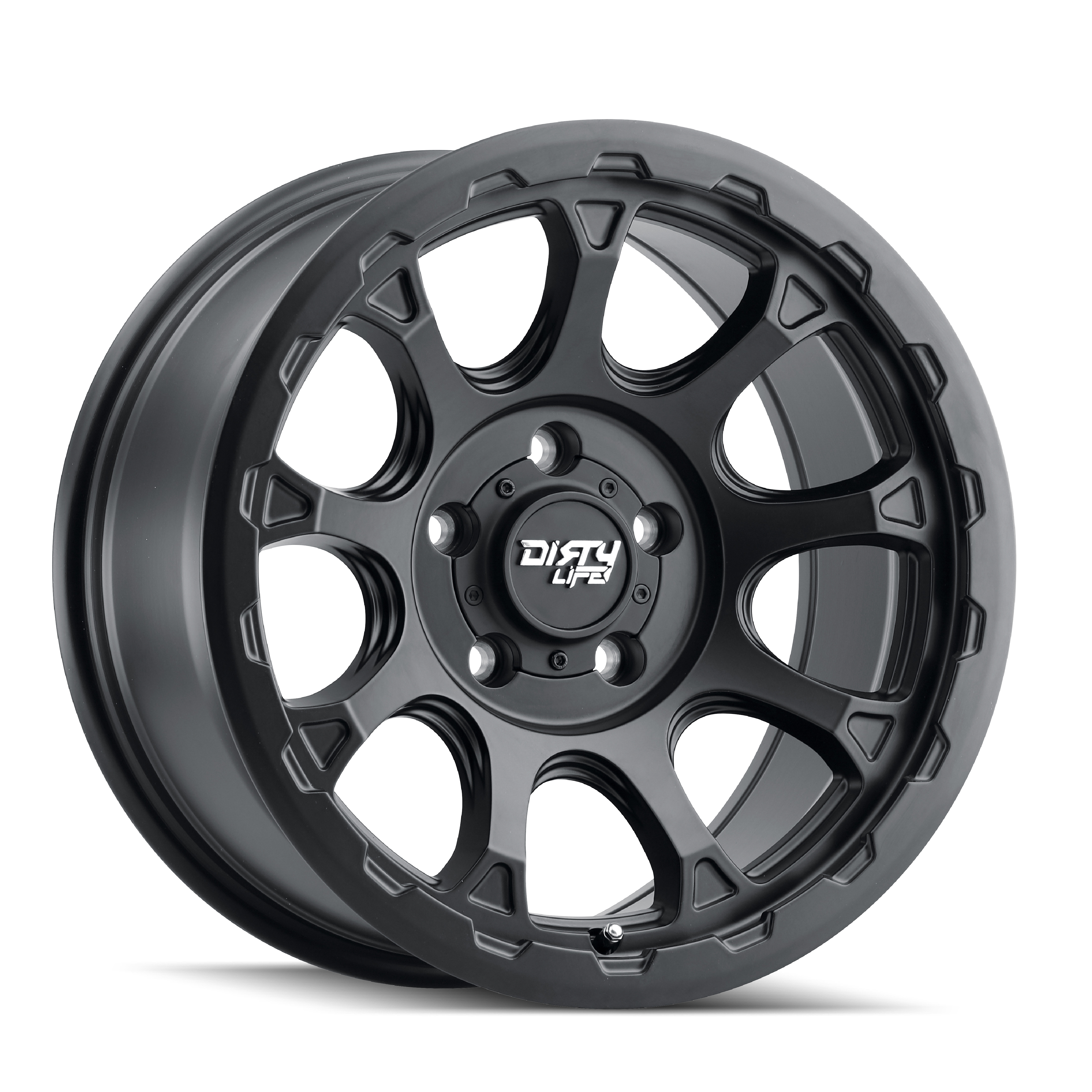 Dirty Life Drifter 9307 Satin Black 17x8.5 6x139.7 x6mm 106mm