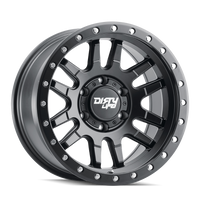 Dirty Life Canyon Pro 9309 Satin Black 17x9 5x127 x38mm 71.5mm