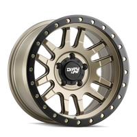Dirty Life Canyon Pro 9309 Satin Gold 17x9 5x127 x12mm 71.5mm