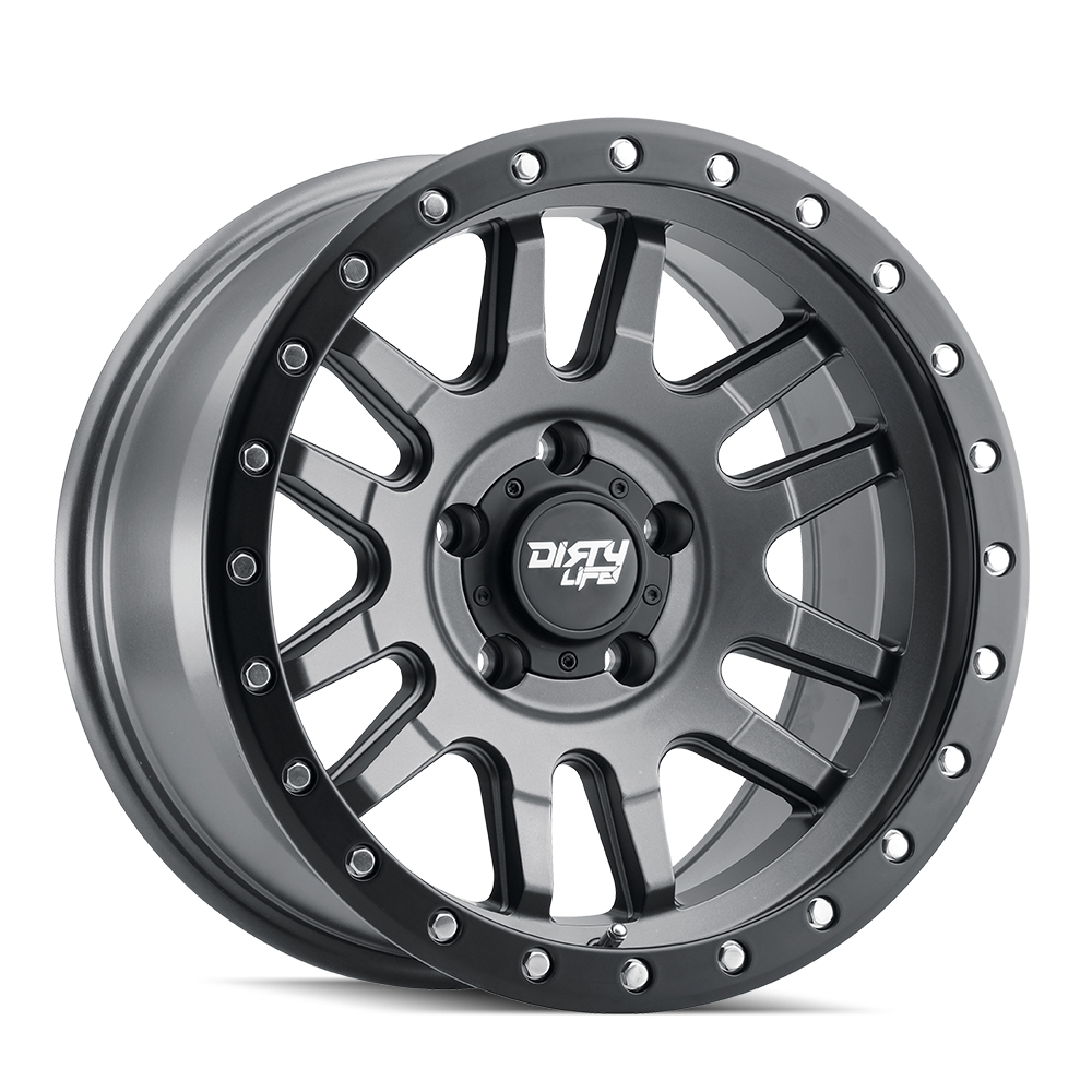 Dirty Life Canyon Pro 9309 Satin Graphite 17x9 6x139.7 0mm 106mm