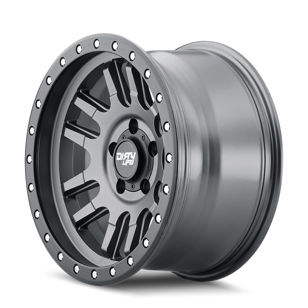 Dirty Life Canyon Pro 9309 Satin Graphite 17x9 6x139.7 0mm 106mm