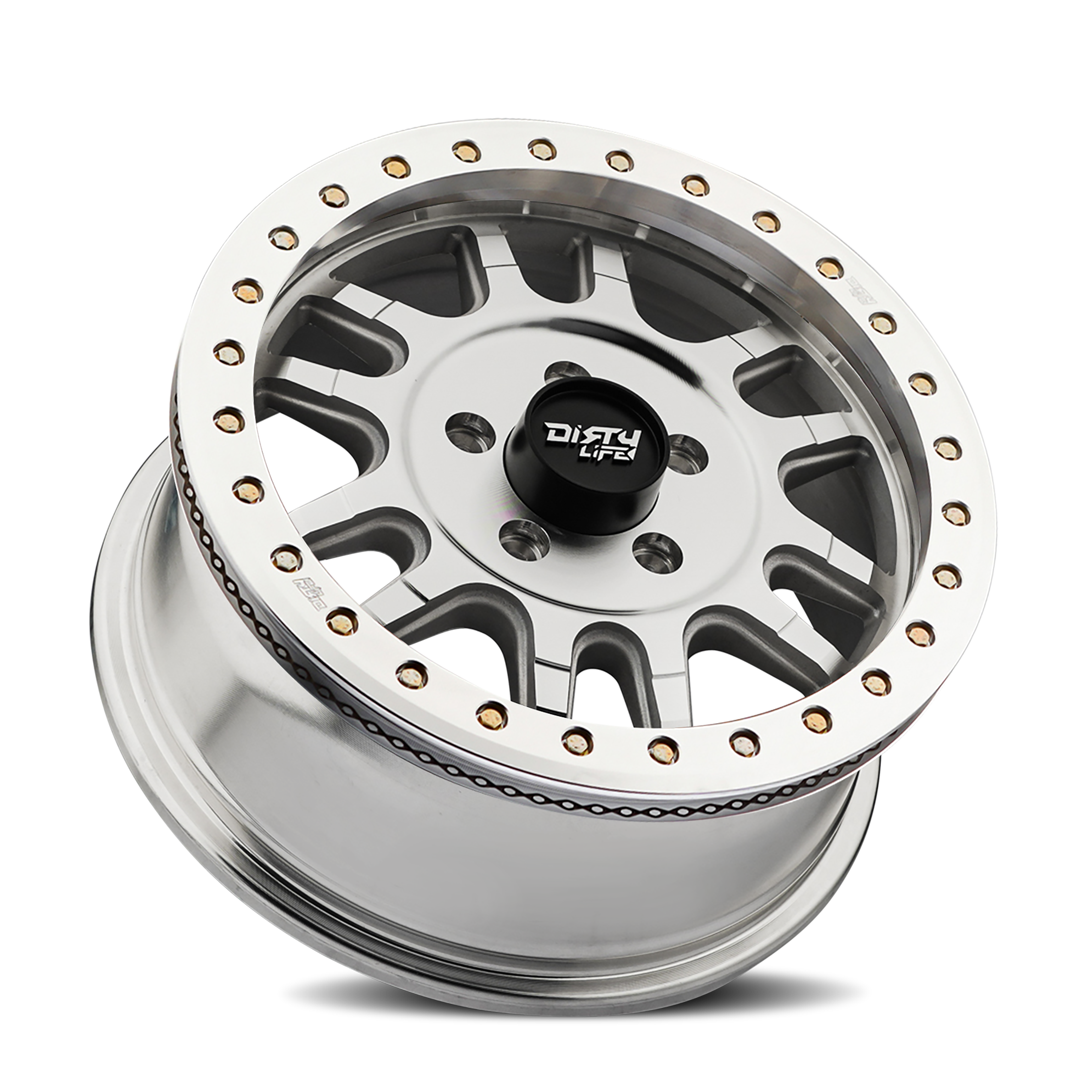 Dirty Life Canyon Pro SxS 9309R Machined 15x7 5x114.3 38mm 77mm