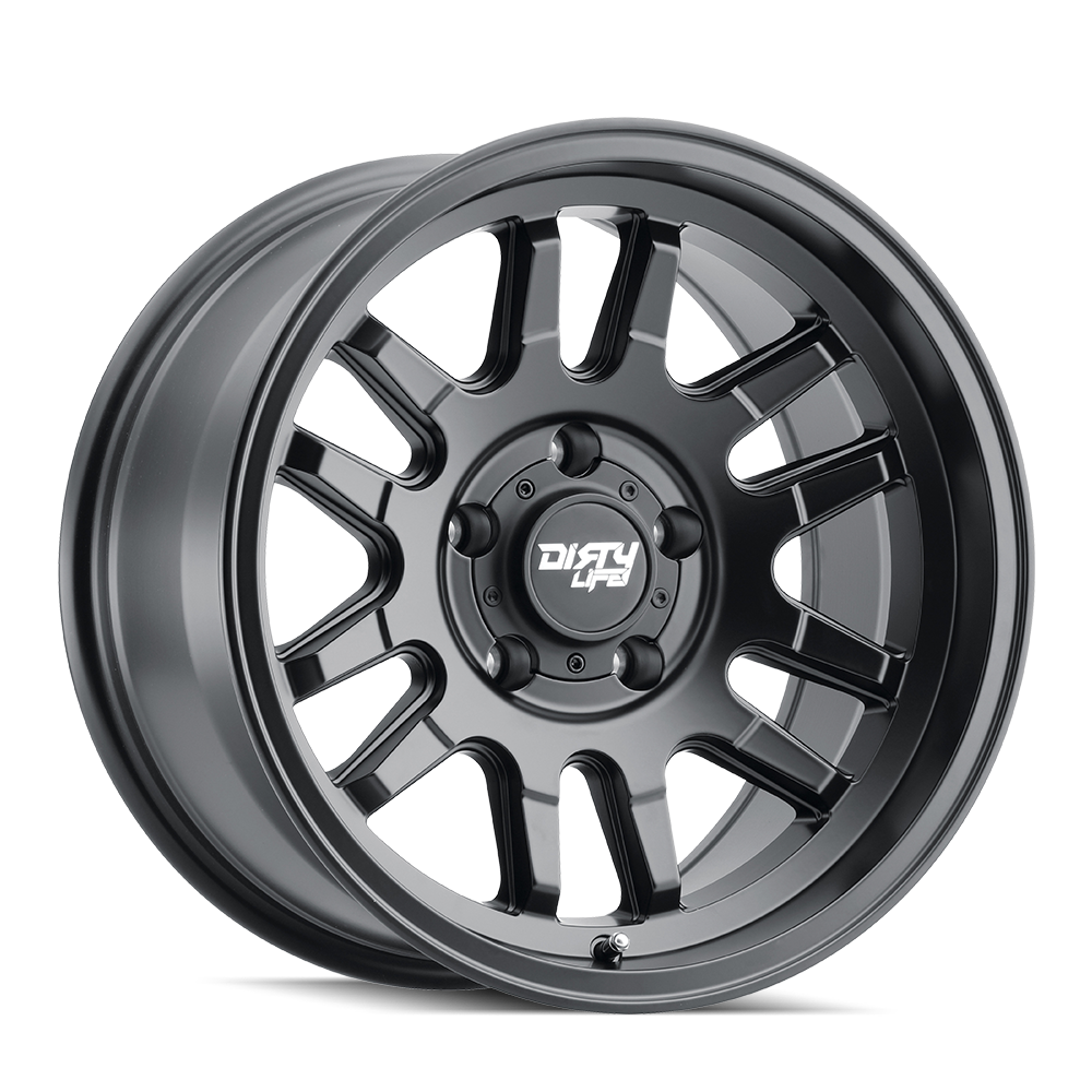 Dirty Life Canyon 9310 Matte Black 17x9 5x127 x12mm 71.5mm
