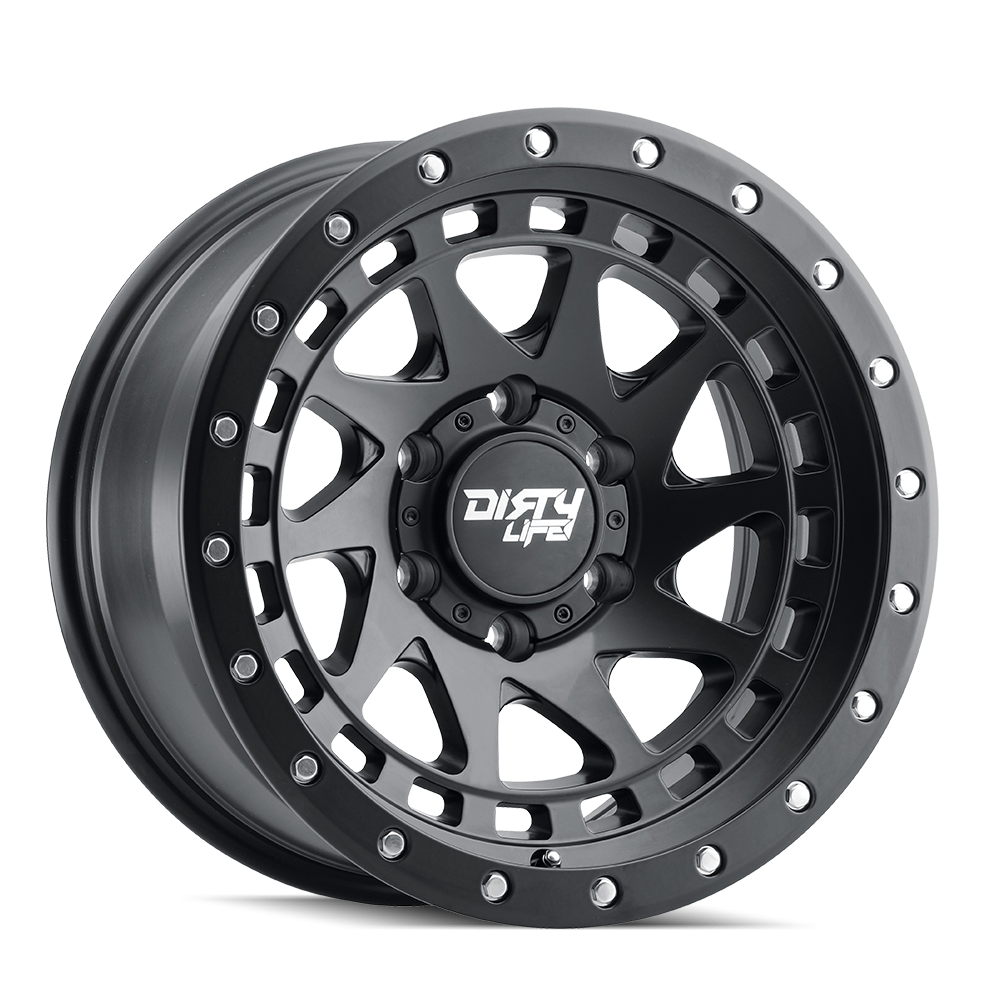 Dirty Life Enigma Pro 9311 Matte Black 17x9 5x127 x12mm 71.5mm