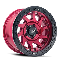 Dirty Life Enigma Race 9313 Gloss Crimson Candy Red 17x9 8x170 x12mm 125.2mm
