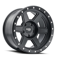 Dirty Life Compound 9315 Matte Black 18x9 6x139.7 x12mm 106mm