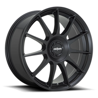 Rotiform DTM 20x10" 5x112mm 72.5mm CB +40mm Satin Black