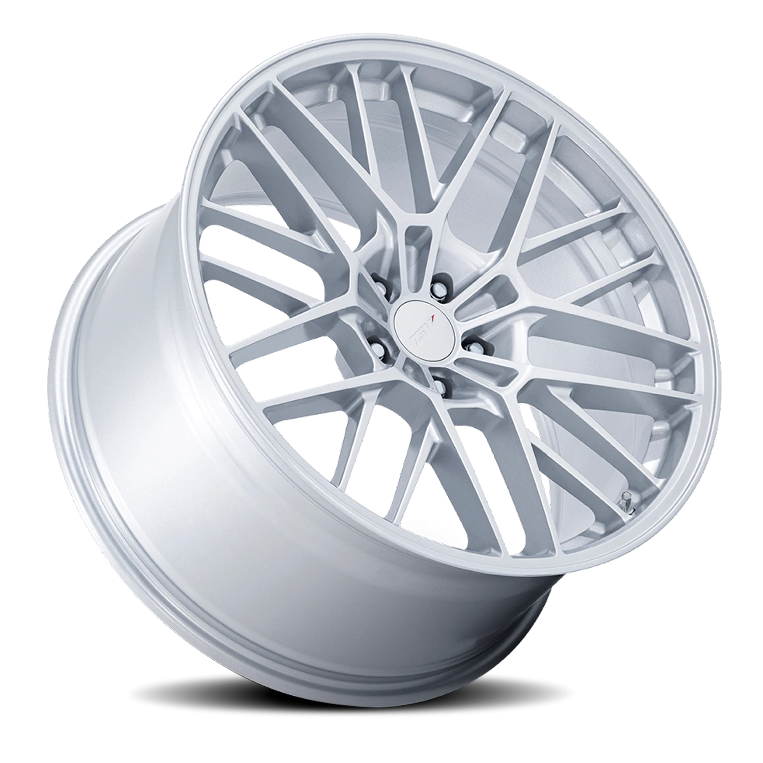 TSW Daytona 20x10.5" 5x114.3mm 72.56mm CB +38mm Gloss Silver
