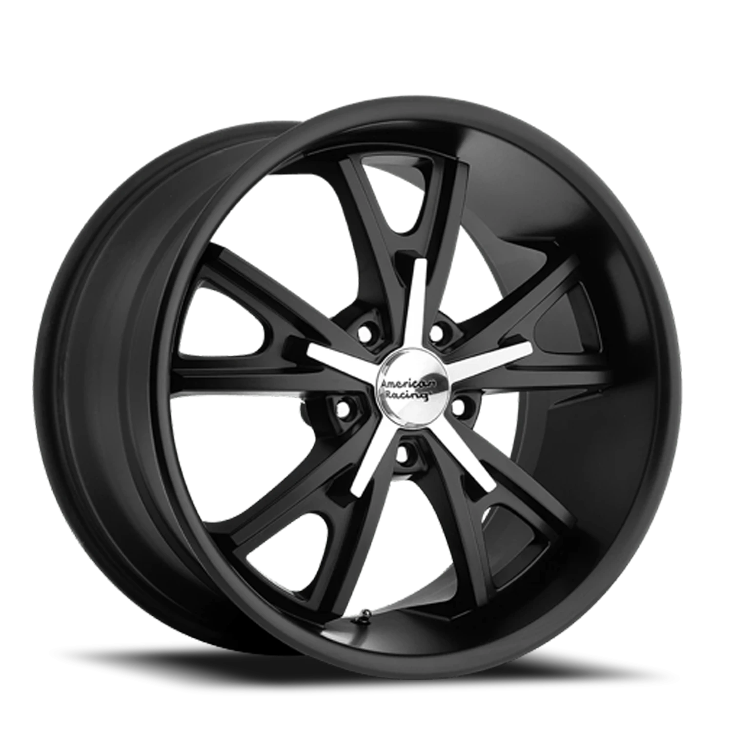 American Racing Daytona 22x11" 5x120mm 72.56mm CB +38mm Satin Black Machined Face