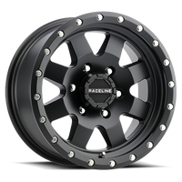 Raceline Defender Trailer 15x5" 5x114.3mm 81mm CB 0mm Matte Black
