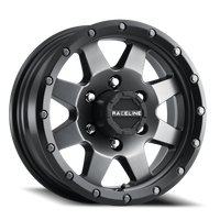 Raceline Defender Trailer 935G 16x6 +0 8x165.1mm 124.46mm Gunmetal Simulated Beadlock
