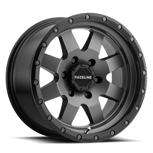 Raceline Defender 935G 18x9 +18 6x139.7mm 107.95mm Gunmetal