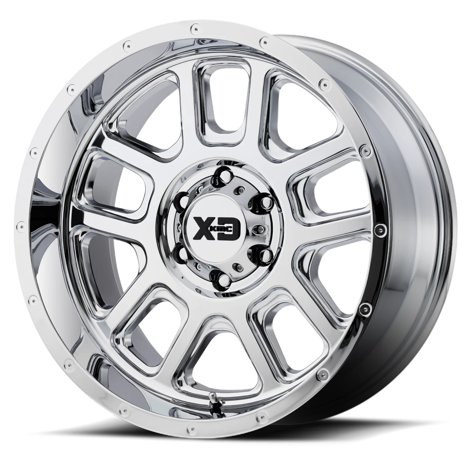 XD Series Rockstar III 22x10" 6x135mm 106.25mm CB -18mm Chrome