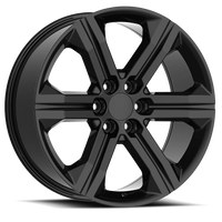 Replica Alloys Denali 3 22x9 +24 6x139.7mm 78.1mm Gloss Black