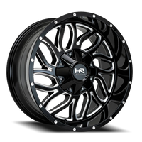 Hardrock Offroad Destroyer H707 20x10" 6x135mm 108mm CB -19mm Gloss Black Milled