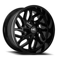 Hardrock Offroad Destroyer H707 20x9" 5x127mm 87mm CB 0mm Gloss Black