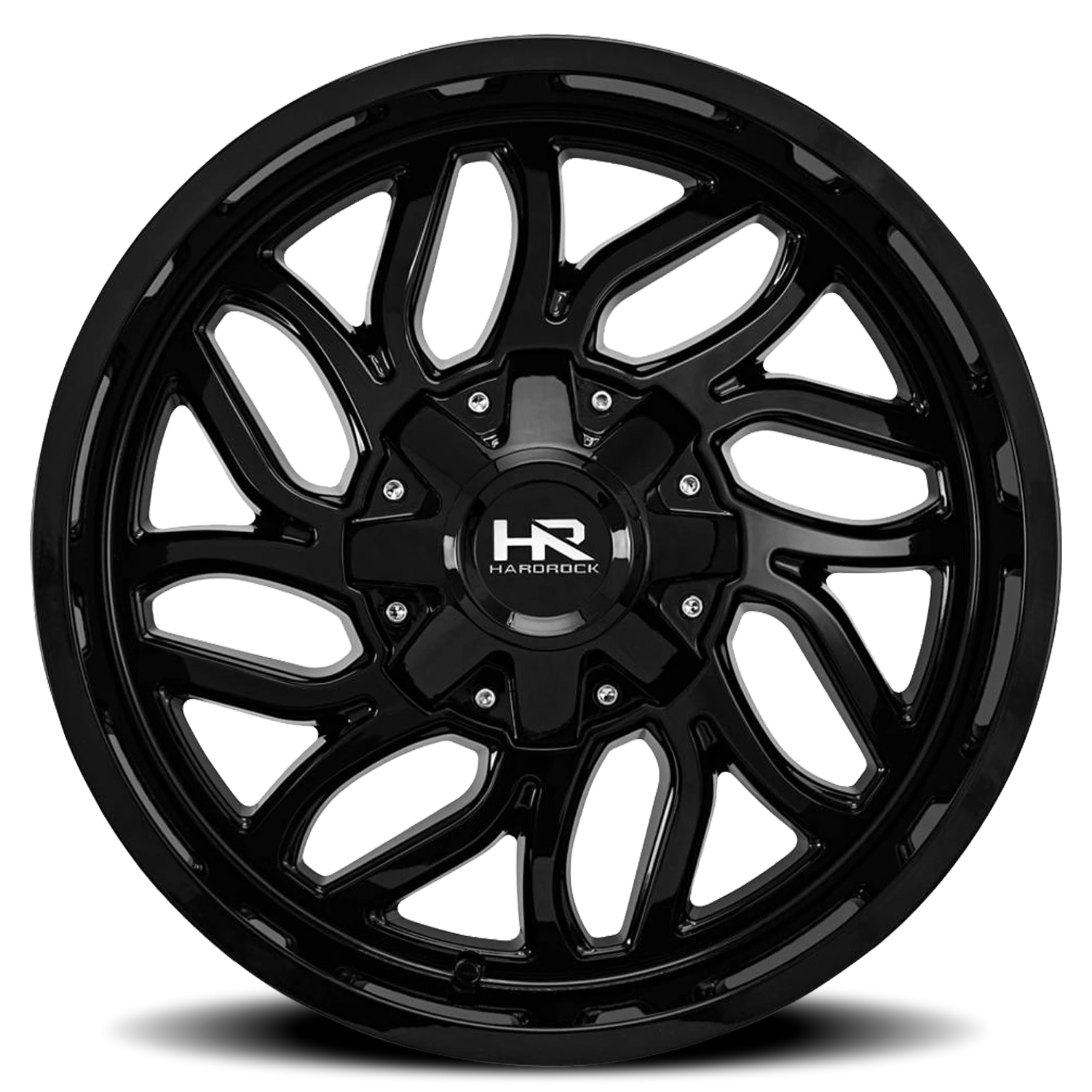 Hardrock Offroad Destroyer H707 20x10" 8x165.1mm 125.2mm CB 0mm Gloss Black