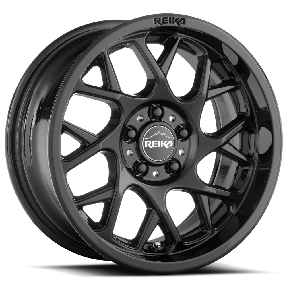 Reika Detour R25 15x7" 5x100mm 56.1mm CB +15mm Gloss Black