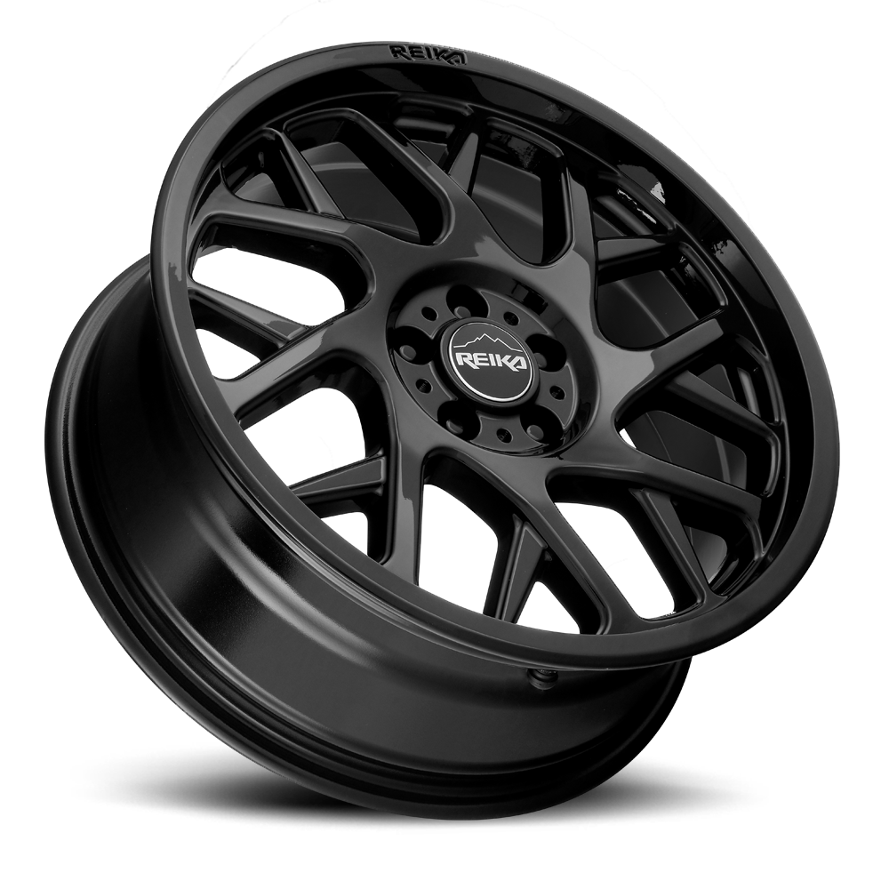 Reika Detour R25 17x7" 5x100mm 65.1mm CB +15mm Gloss Black