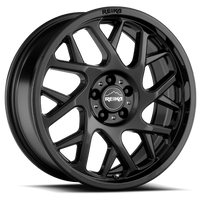 Reika Detour R25 17x8" 5x114.3mm 65.1mm CB +38mm Gloss Black