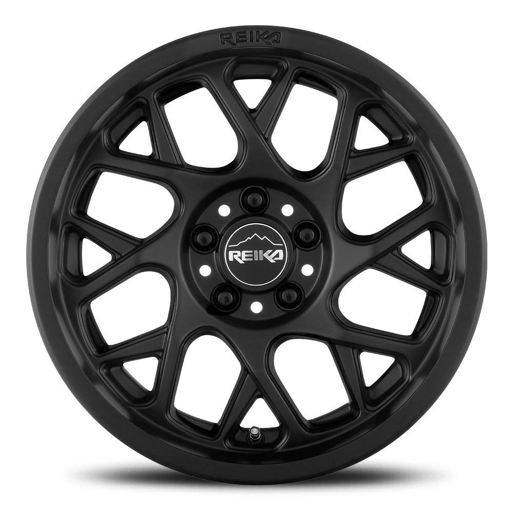 Reika Detour R25 15x7" 5x100mm 56.1mm CB +15mm Satin Black