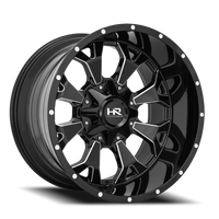 Hardrock Offroad Devastator H711 20x10" 8x170mm 125.2mm CB -19mm Gloss Black Milled