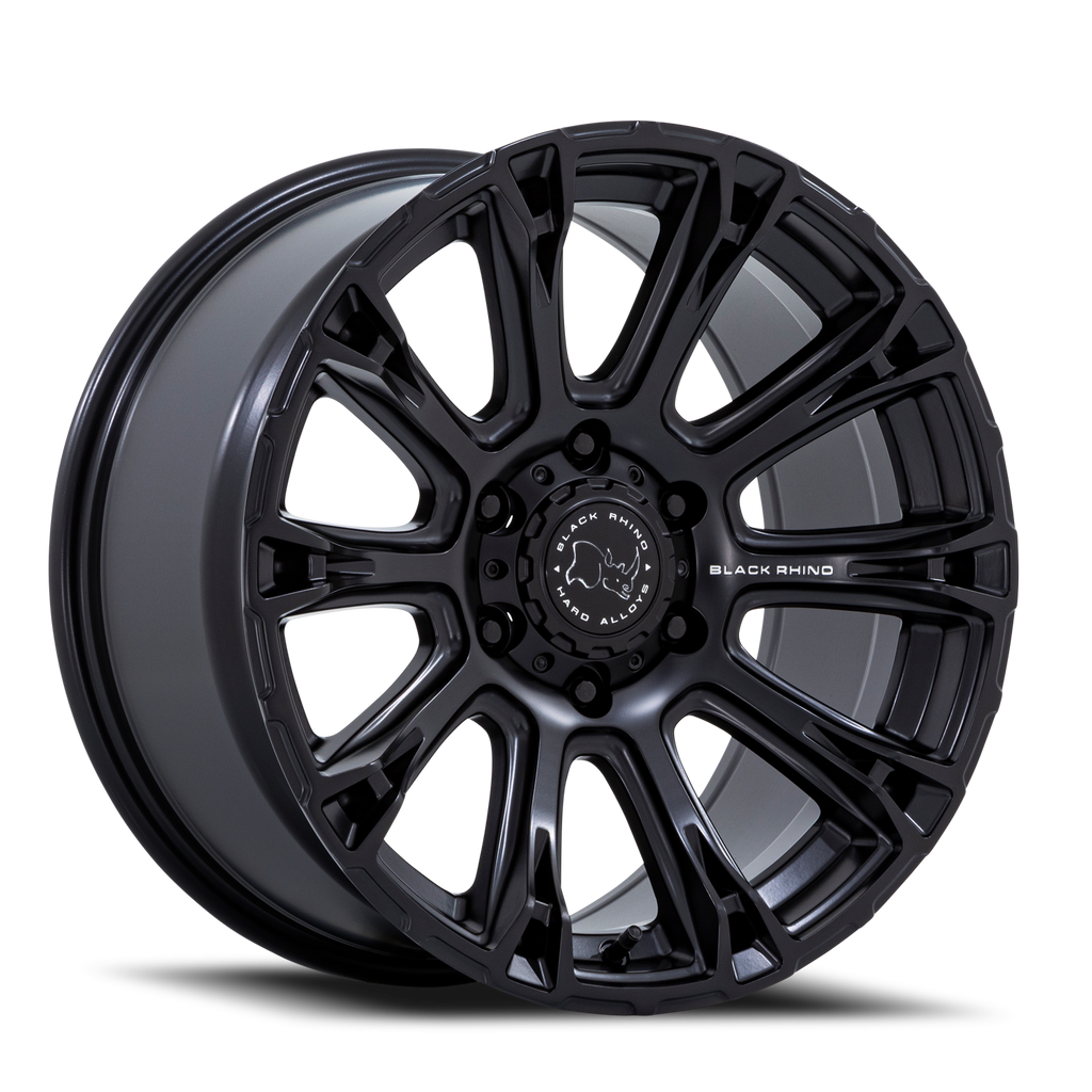 Black Rhino Diamondback MX 17x9 -12 6x139.7mm 106.1mm Matte Black