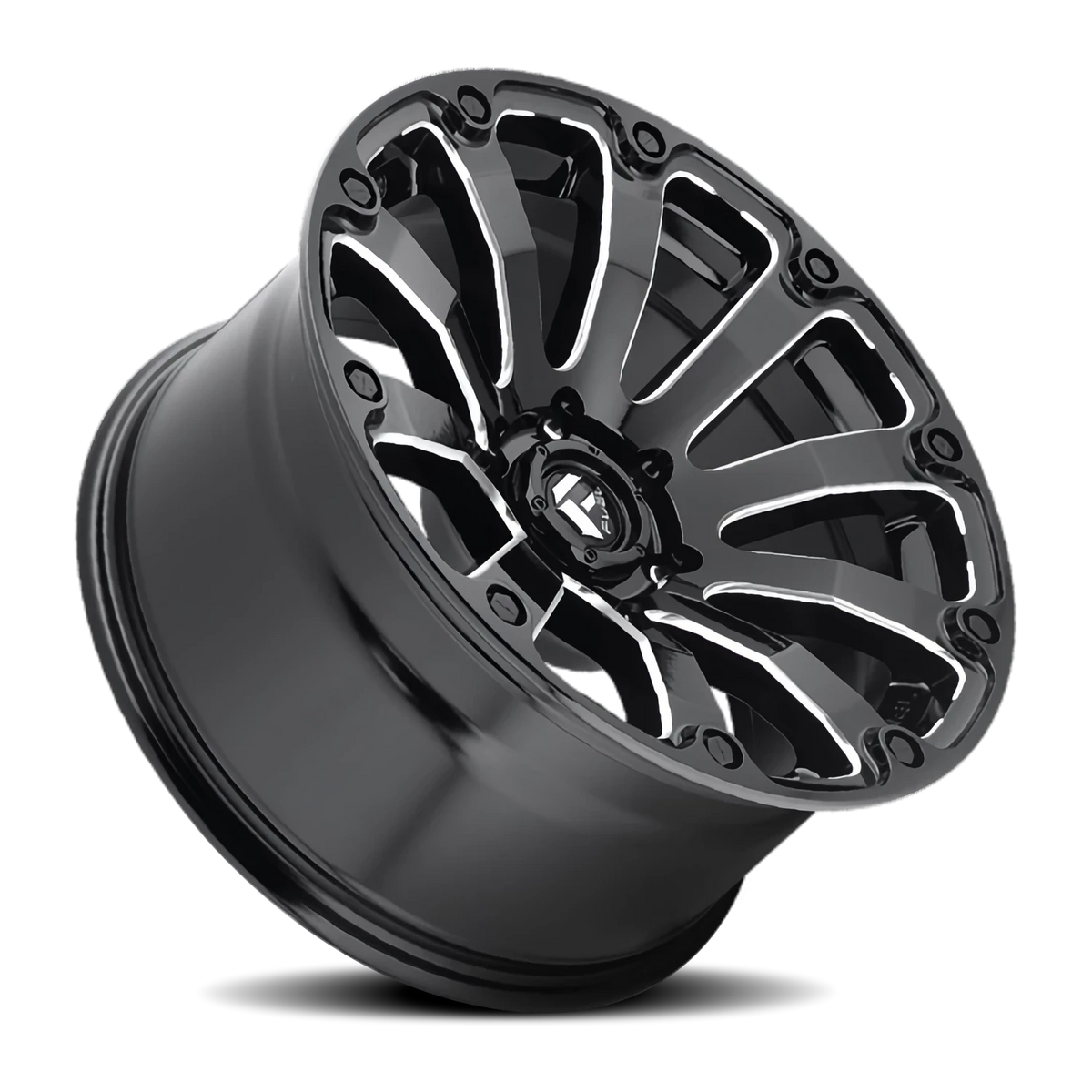 Fuel Diesel 20x9 +1 5x150mm 110.3mm Gloss Black Milled