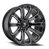 Fuel Diesel 20x12 -44 8x165.1mm 125.2mm Gloss Black Milled