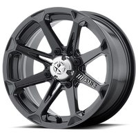 MSA Diesel 18x7" 4x137mm 112mm CB +10mm Gloss Black