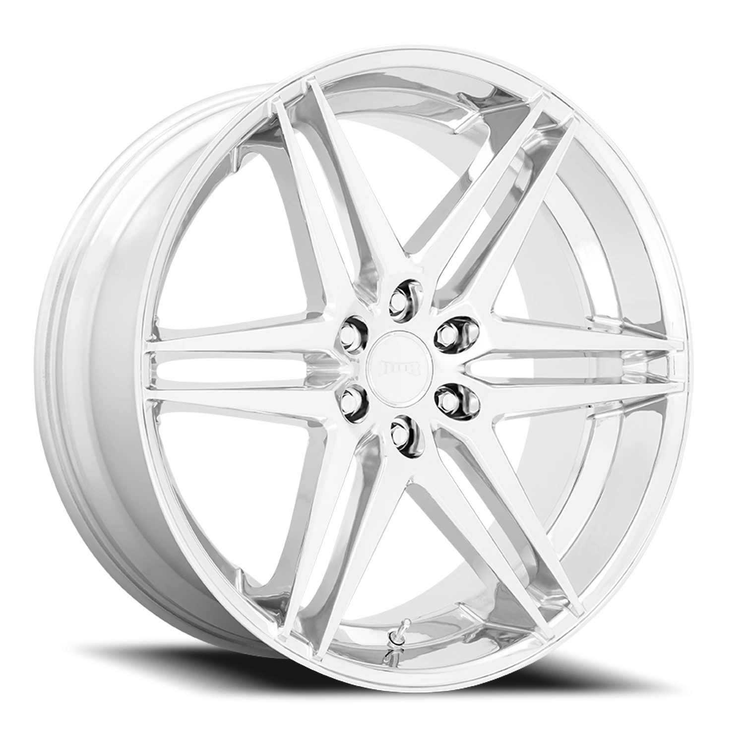 DUB Dirty Dog 24x10" 6x139.7mm 106.1mm CB +25mm Chrome