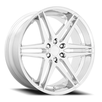 DUB Dirty Dog 26x10" 6x139.7mm 106.1mm CB +25mm Chrome