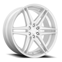 DUB Dirty Dog 26x10" 6x139.7mm 106.1mm CB +25mm Silver Brushed Face