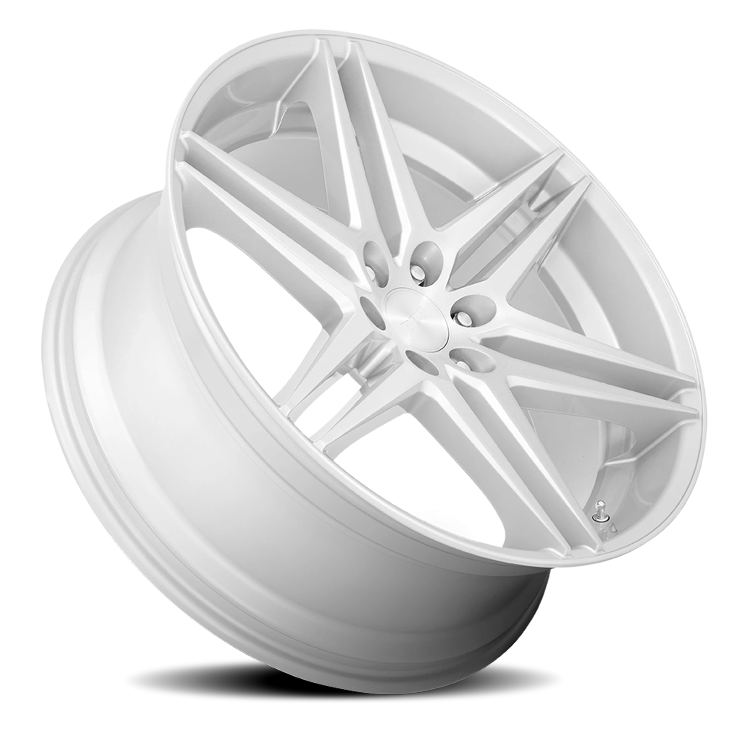 DUB Dirty Dog 24x10" 6x139.7mm 106.1mm CB +25mm Silver Brushed Face
