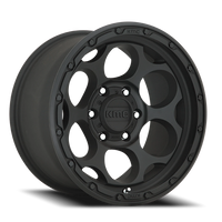 KMC Dirty Harry 17x8.5" 8x170mm 125.1mm CB 0mm Textured Black