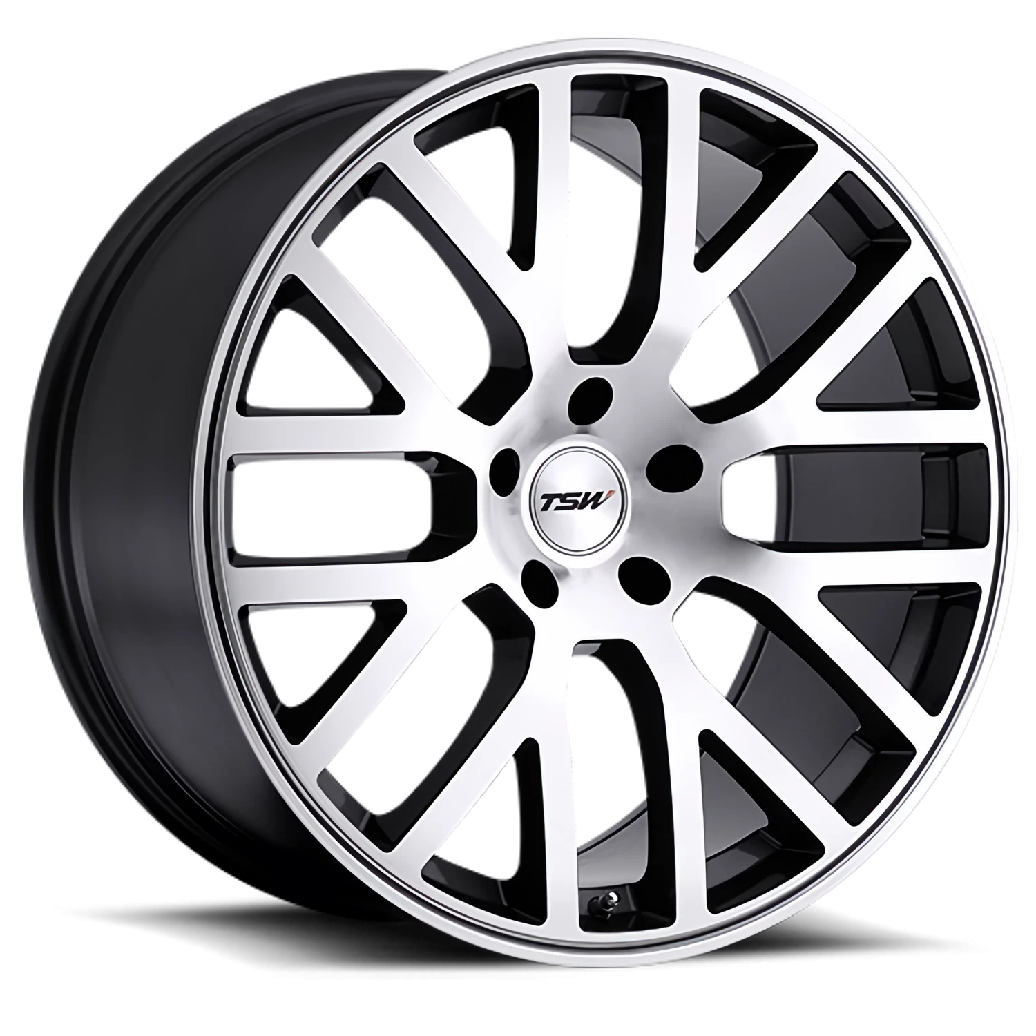 TSW Donington 22x10.5" 5x112mm 72mm CB +42mm Gunmetal Mirror Cut Face