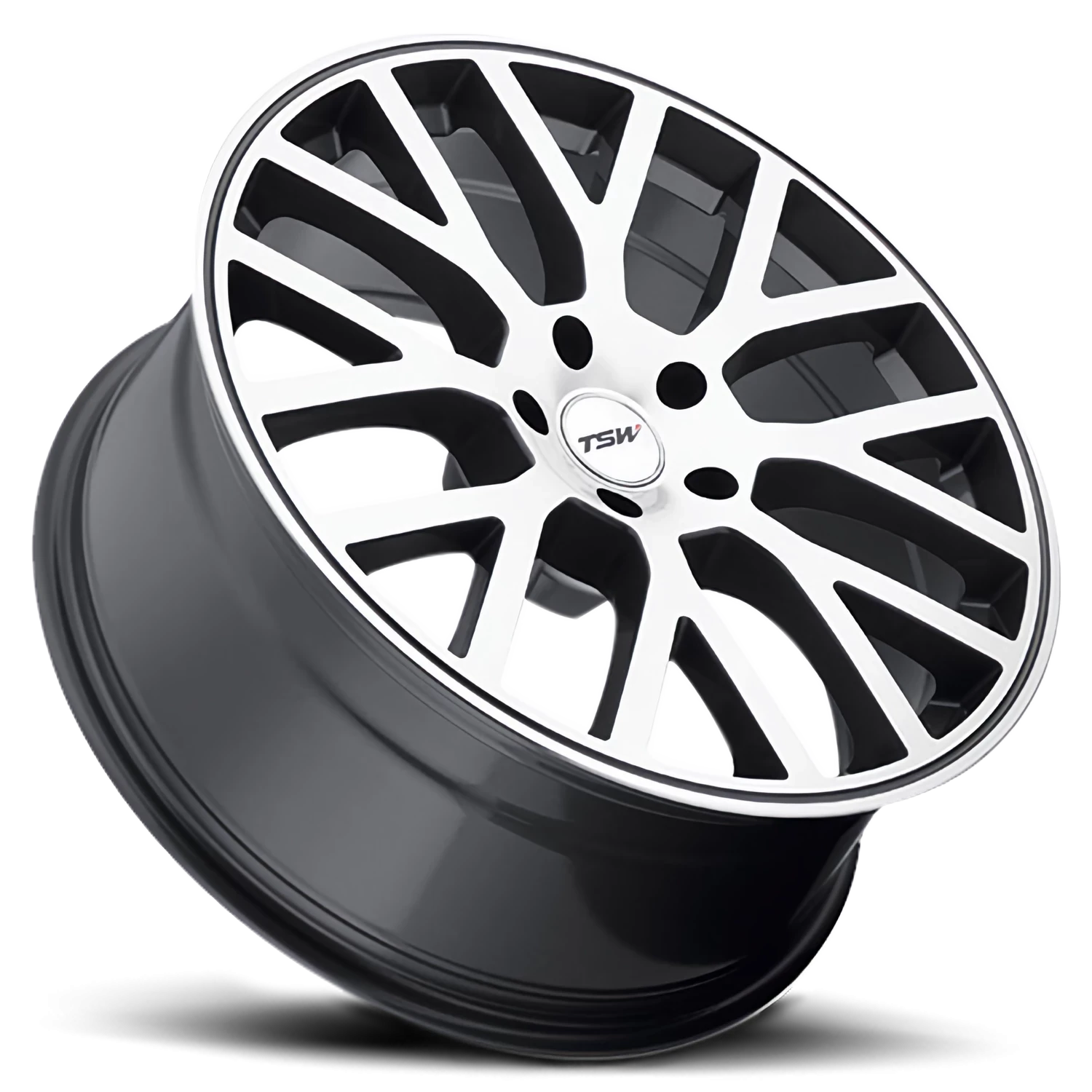 TSW Donington 22x10.5" 5x120mm 76mm CB +35mm Gunmetal Mirror Cut Face