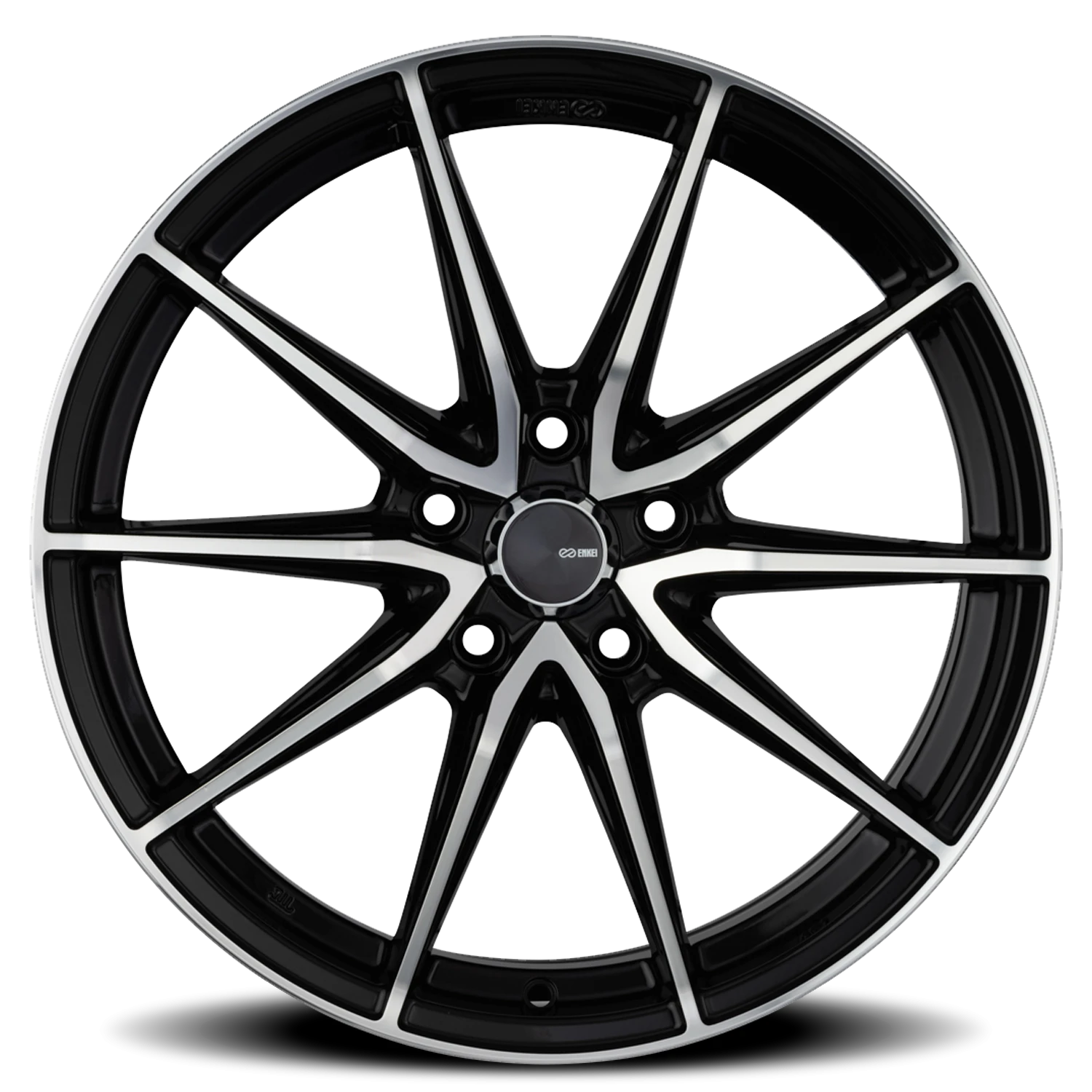 Enkei Draco BM 18x8 +35 5x114.3mm 72.6mm Black Machined