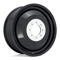 Fuel Dually Inner 24x8.25" 8x200mm 142mm CB +118mm Gloss Black