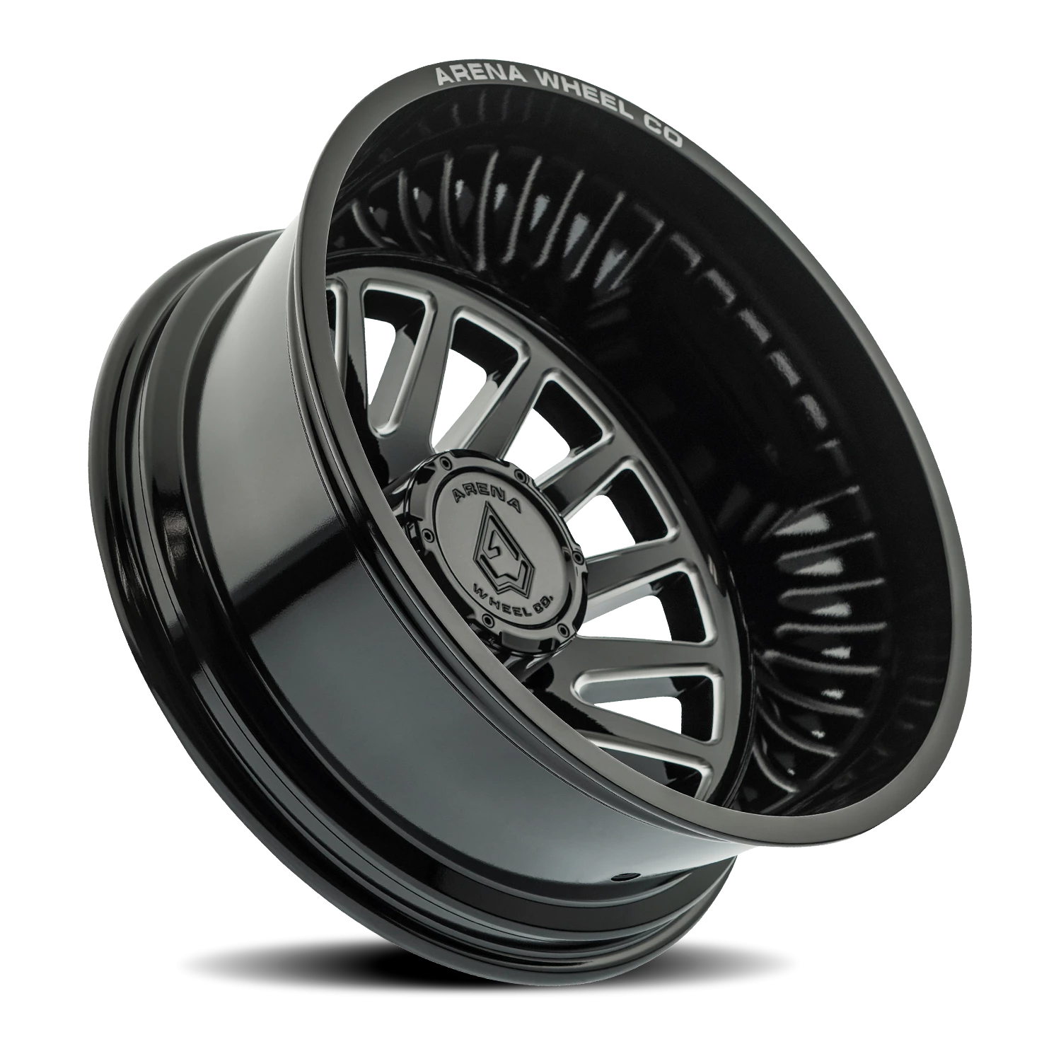 Arena Dually Rival 20x8.25" 10x225mm 170.13mm CB -202mm Gloss Black Milled