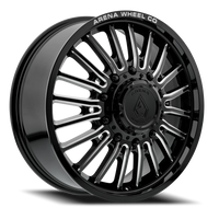 Arena Dually Thunder 20x8.25" 10x225mm 170.13mm CB +105mm Gloss Glossy Black Milled