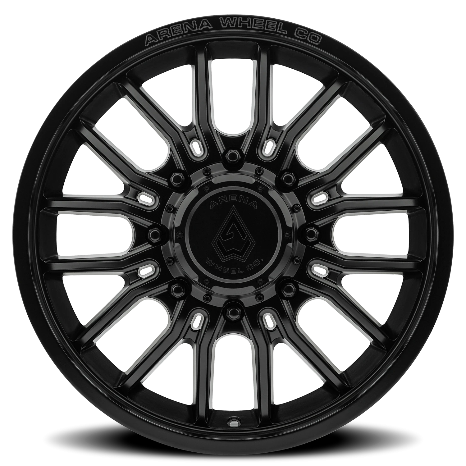 Arena Dually Thunder 20x8.25" 8x200mm 142.24mm CB +105mm Satin Black