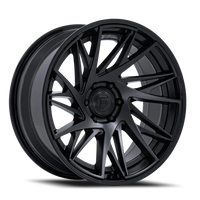 Fuel Dynamo 20x10 -18 6x139.7mm 106.1mm Matte Black Gloss Black Lip