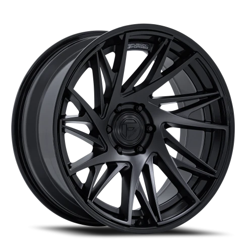 Fuel Dynamo 20x10 -18 6x139.7mm 106.1mm Matte Black Gloss Black Lip