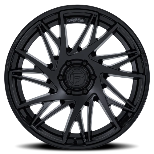 Fuel Dynamo 20x10 -18 6x139.7mm 106.1mm Matte Black Gloss Black Lip